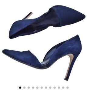 Banana Republic Navy d’Orsay heels